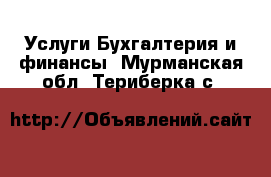 Услуги Бухгалтерия и финансы. Мурманская обл.,Териберка с.